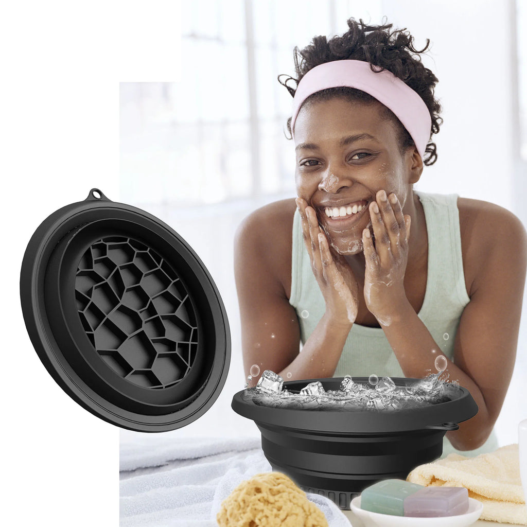 IceGlow™ Facial Ice Bath Bowl – Depuff, Tighten & Refresh Skin Instantly