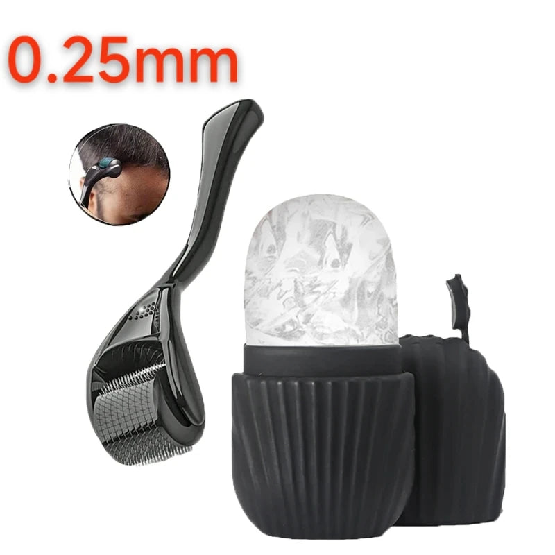 Ice Face Roller & Gua Sha Set – Reduce Puffiness & Sculpt Your Face