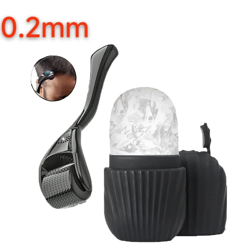 Ice Face Roller & Gua Sha Set – Reduce Puffiness & Sculpt Your Face