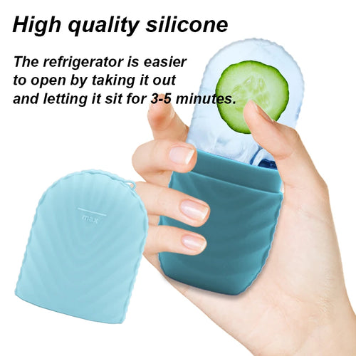Ice Facial Roller for Glowing Skin – Reduce Puffiness & Tighten Pores